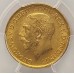 AUSTRALIA 1913 . ONE 1 SOVEREIGN . SYDNEY. GOLD . PCGS MS62
